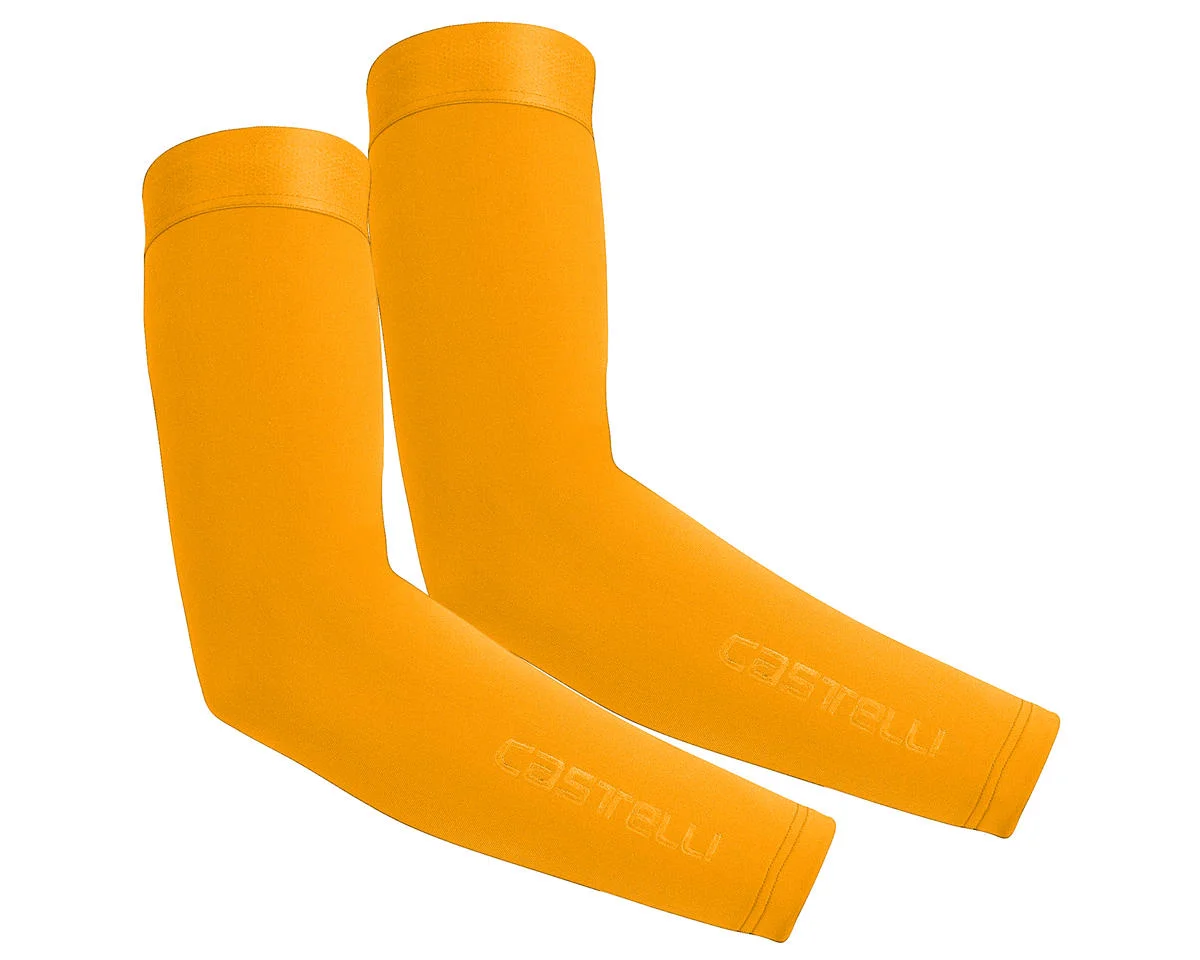 Castelli Espresso Arm Warmers (Vivid Orange) (XL)
